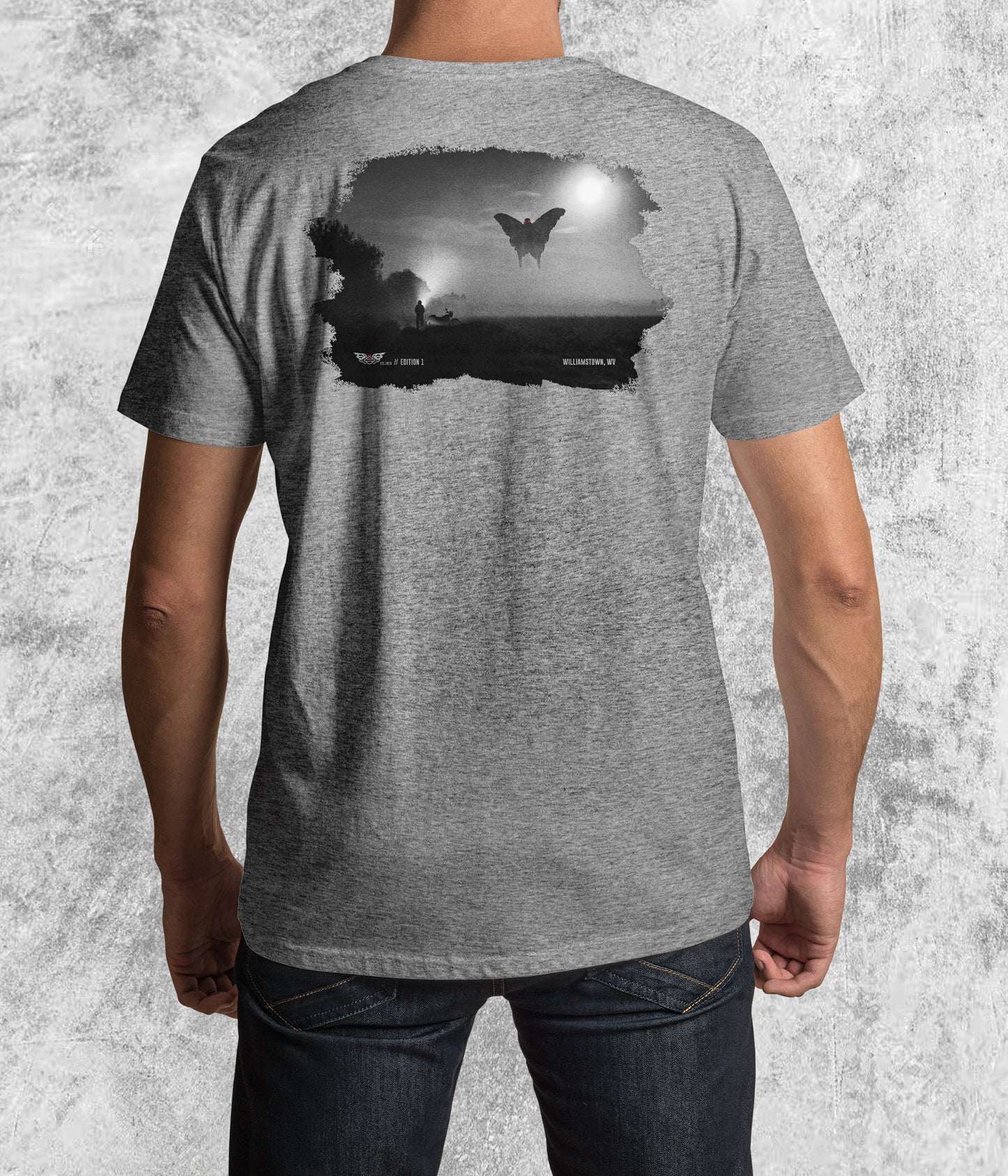 Men's Mothman Short Sleeve T-Shirt