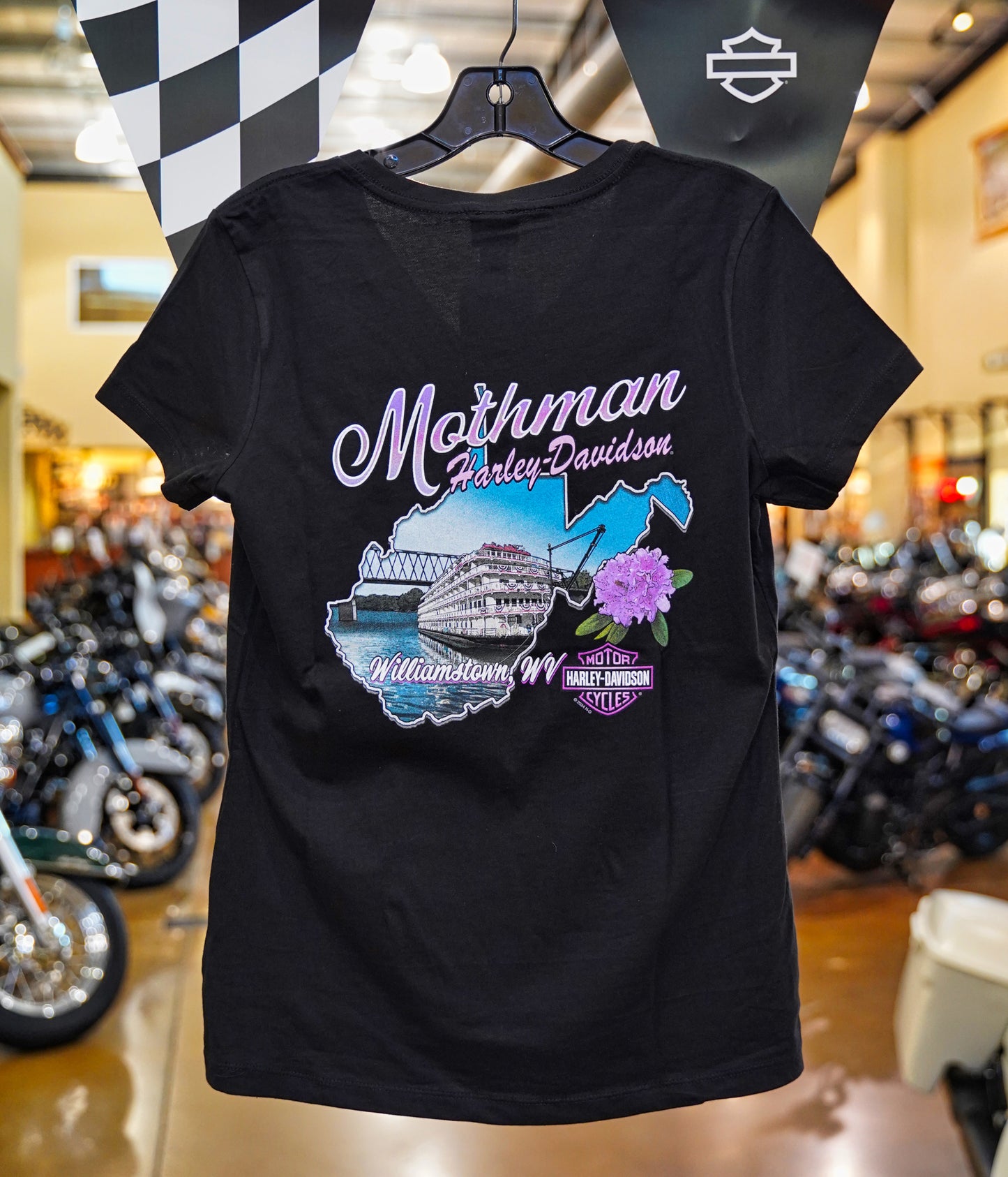 Women's Semi-Custom WV Mothman V-Neck