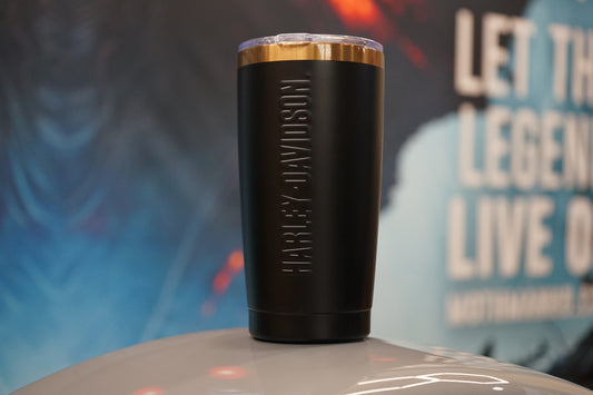 Harley-Davidson Embossed Travel Mug