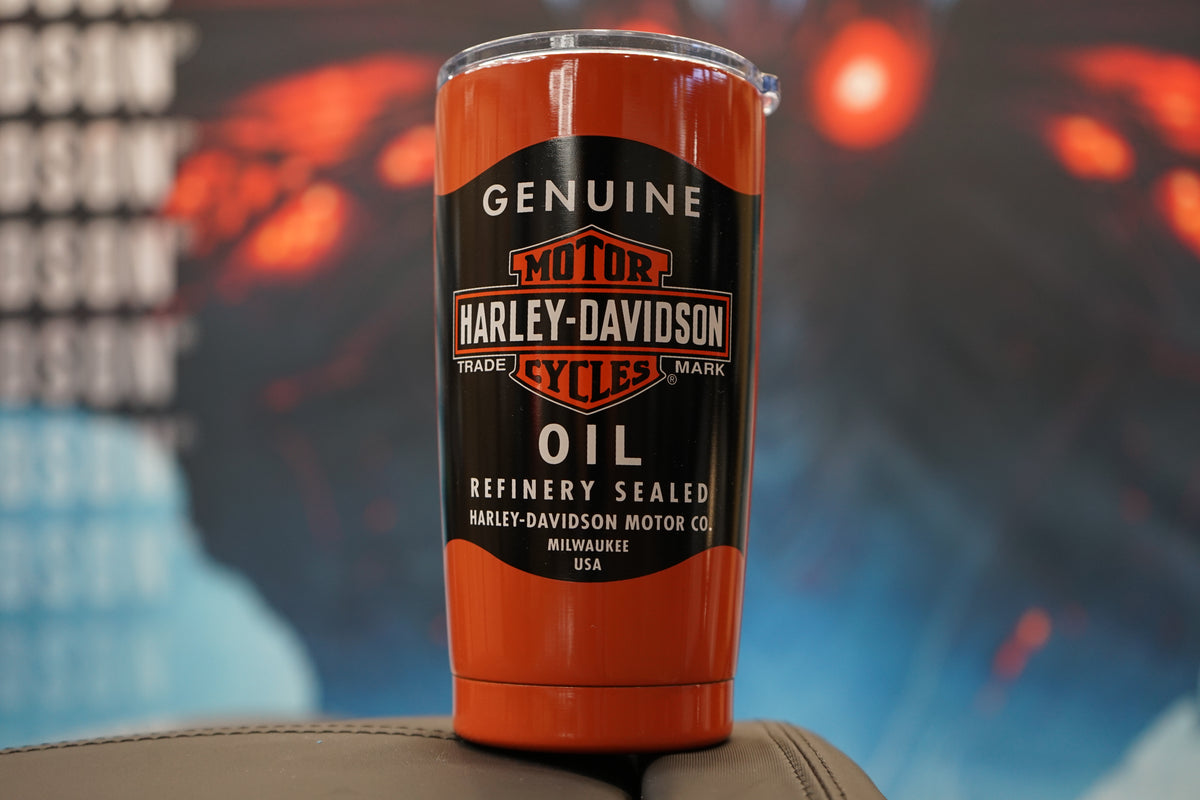 Harley-Davidson Oil Can Travel Mug