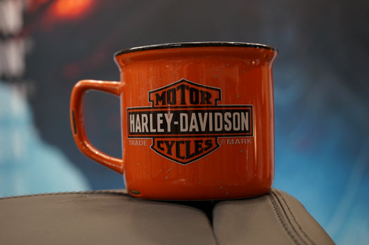 Harley-Davidson Trademark Logo Campfire Mug