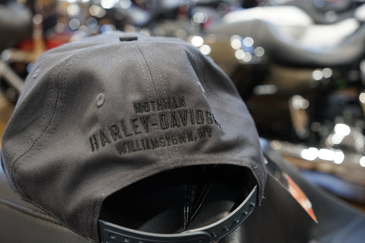 ROSCOE 5 PANEL BALLCAP GRAY