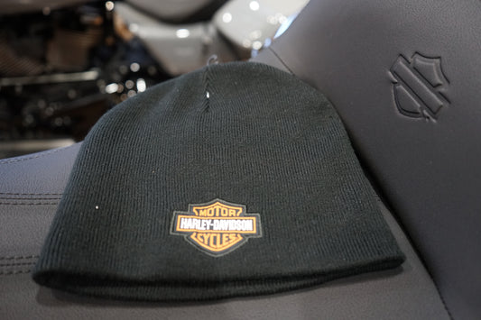 BAR AND SHIELD KNIT SKULL BEANIE